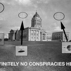 UFOs at Legislative Building